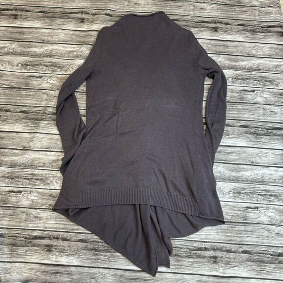 ALLOY APPAREL Women's Long Sleeve Open Cardigan MT M Med Medium TALL Grey Gray - Picture 4 of 11